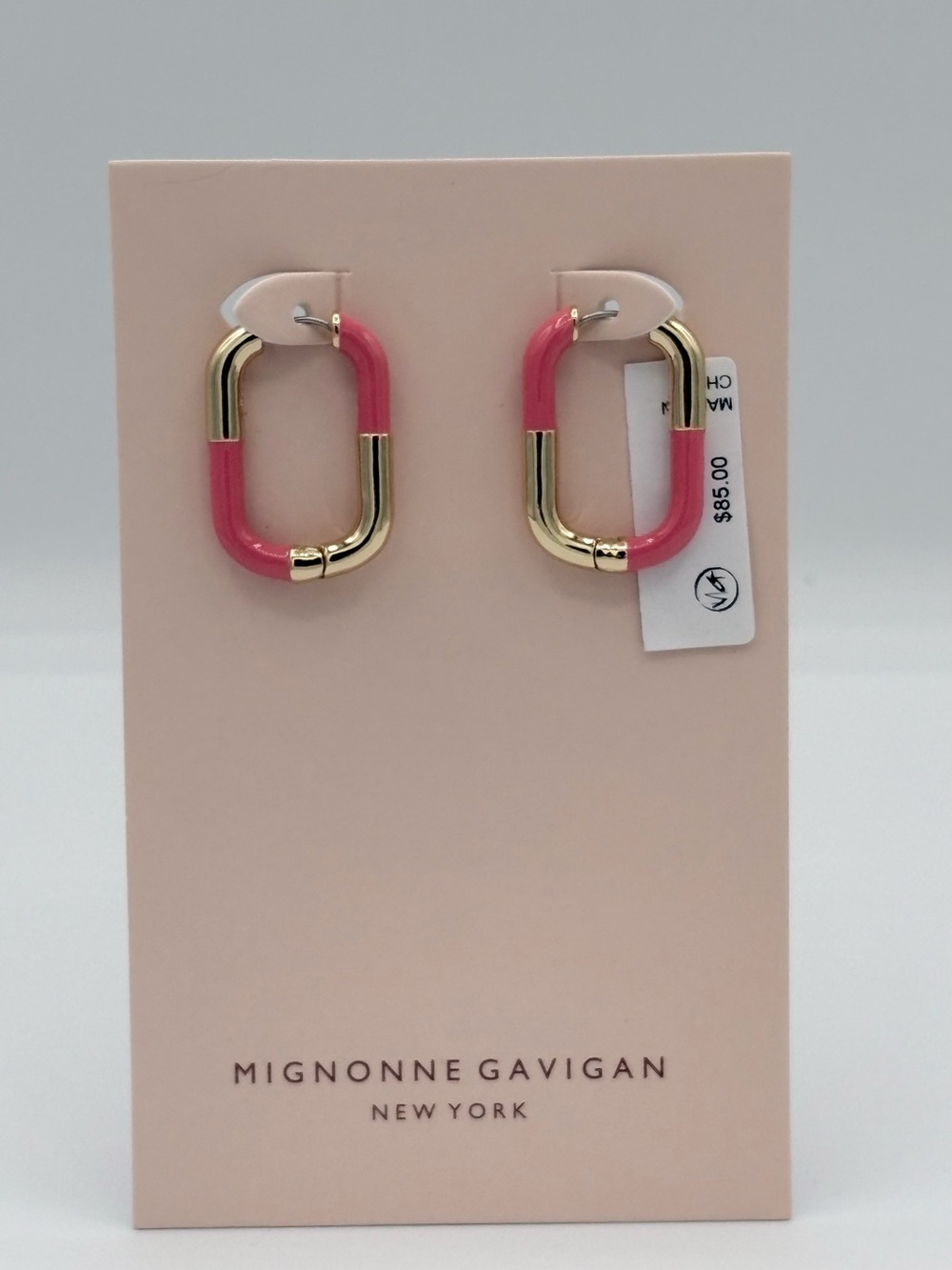NWT Mignonne Gavigan Key West Hoop Earrings